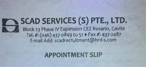 scad services (s) pte. ltd|Scad Services (S) Pte. Ltd. .
